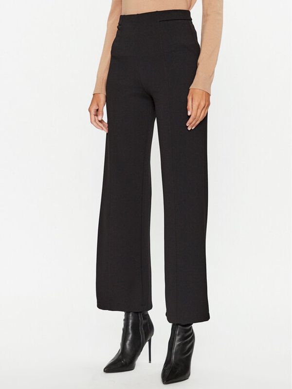 Rinascimento Rinascimento Hlače CFC0114851003 Crna Regular Fit