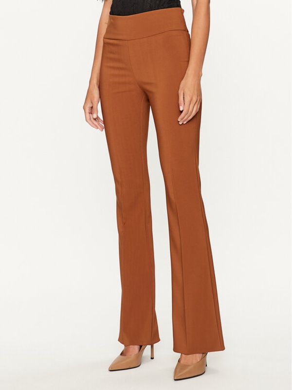 Rinascimento Rinascimento Hlače CFC0114971003 Smeđa Regular Fit