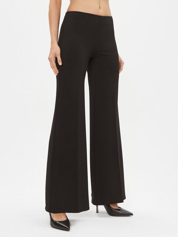 Rinascimento Rinascimento Hlače CFC0114972003 Crna Wide Leg