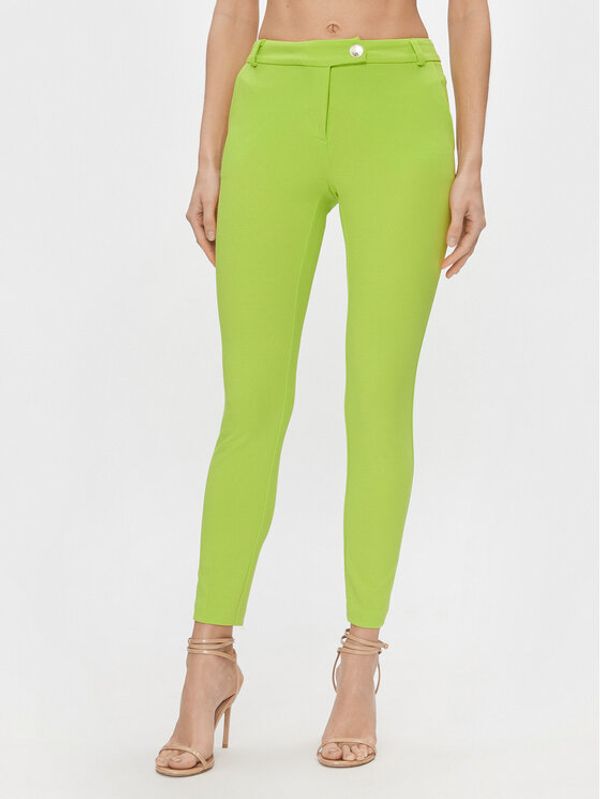 Rinascimento Rinascimento Hlače CFC0117745003 Zelena Regular Fit