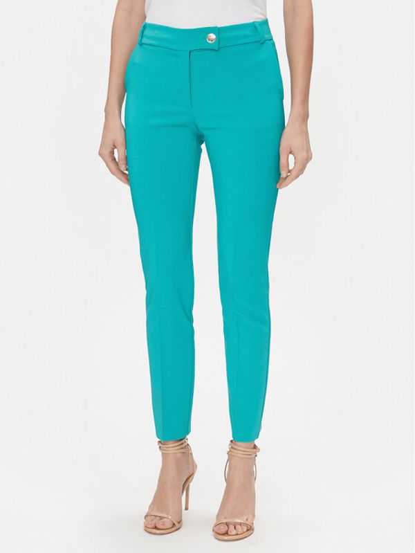 Rinascimento Rinascimento Hlače CFC0117747003 Tirkizna Regular Fit