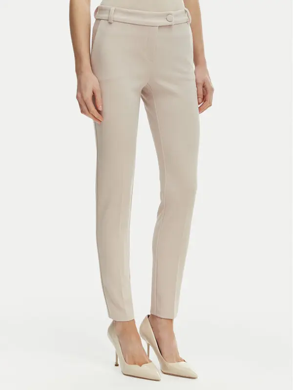 RINASCIMENTO Rinascimento Hlače CFC0127865003 Bež Slim Fit