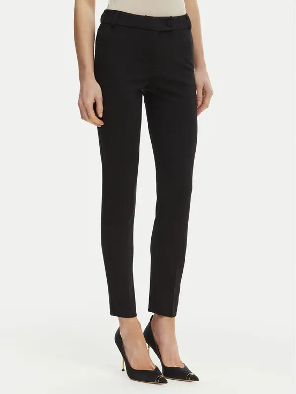 RINASCIMENTO Rinascimento Hlače CFC0127865003 Crna Slim Fit