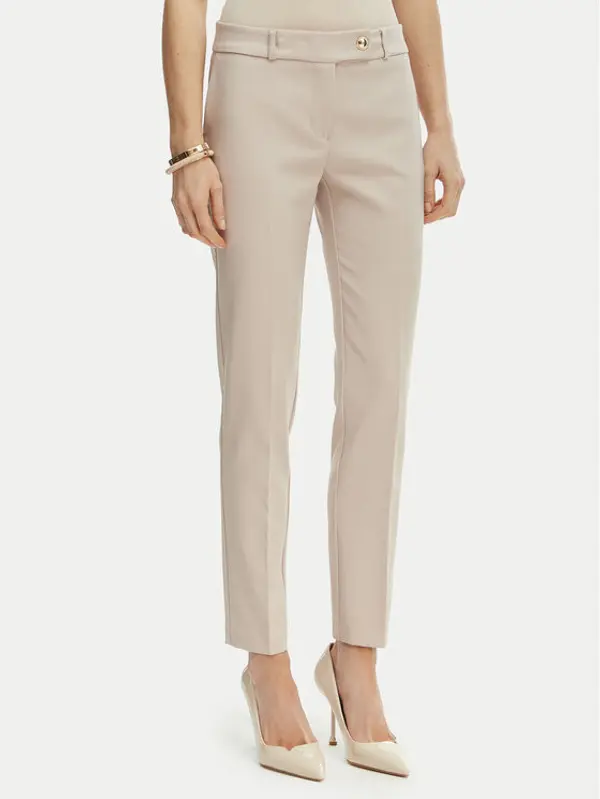 RINASCIMENTO Rinascimento Hlače CFC0128638003 Bež Slim Fit