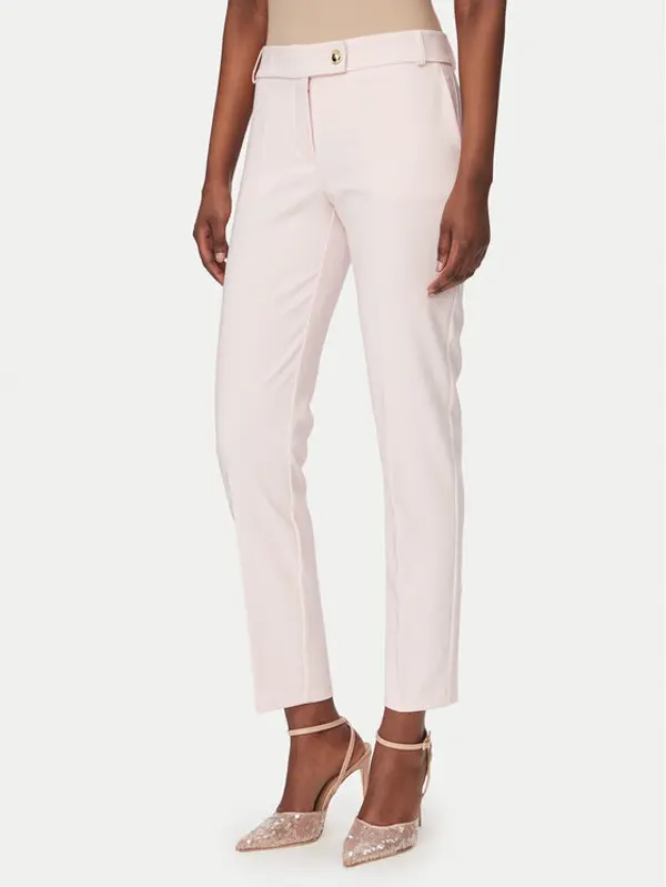 RINASCIMENTO Rinascimento Hlače CFC0128638003 Ružičasta Slim Fit