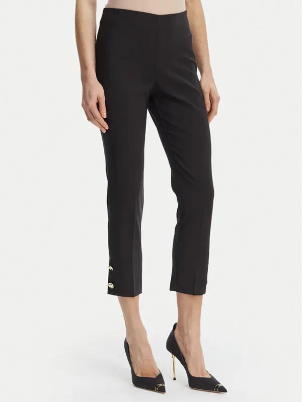 RINASCIMENTO Rinascimento Hlače CFC0128641003 Crna Slim Fit