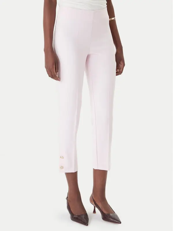 RINASCIMENTO Rinascimento Hlače CFC0128641003 Ružičasta Slim Fit