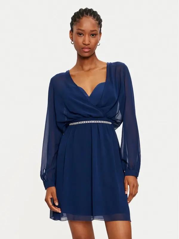 RINASCIMENTO Rinascimento Koktel haljina 1000769765898 Tamnoplava Regular Fit