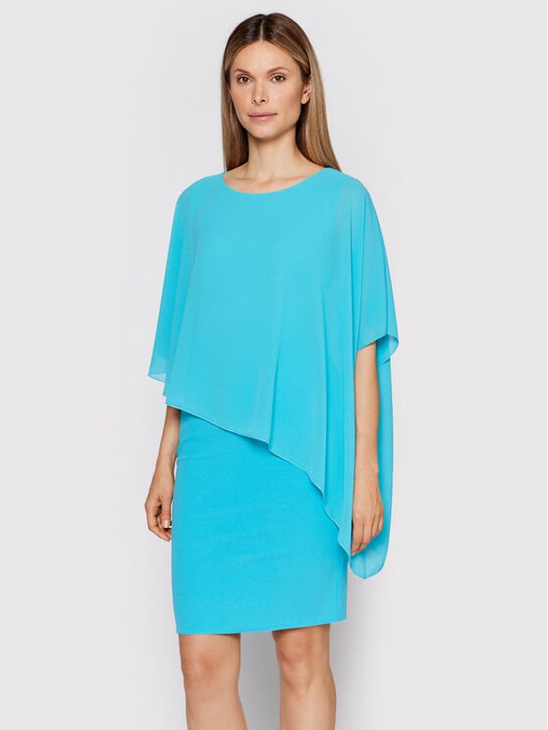 Rinascimento Rinascimento Koktel haljina CFC0109440003 Plava Regular Fit