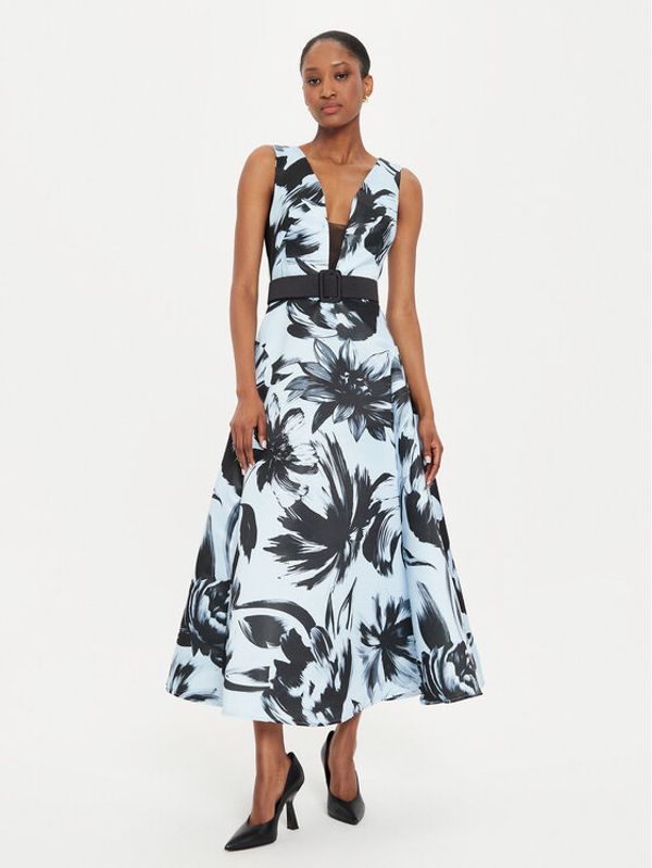 Rinascimento Rinascimento Koktel haljina CFC0120634003 Plava Regular Fit