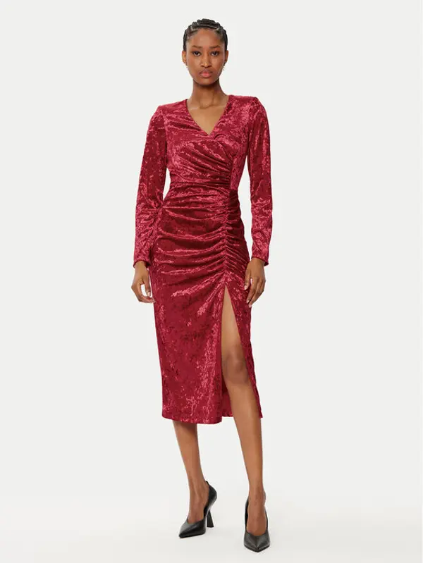 RINASCIMENTO Rinascimento Koktel haljina CFC0121946003 Crvena Regular Fit