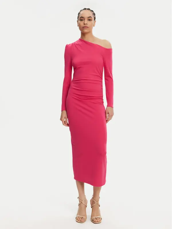 RINASCIMENTO Rinascimento Koktel haljina CFC0122524003 Ružičasta Slim Fit