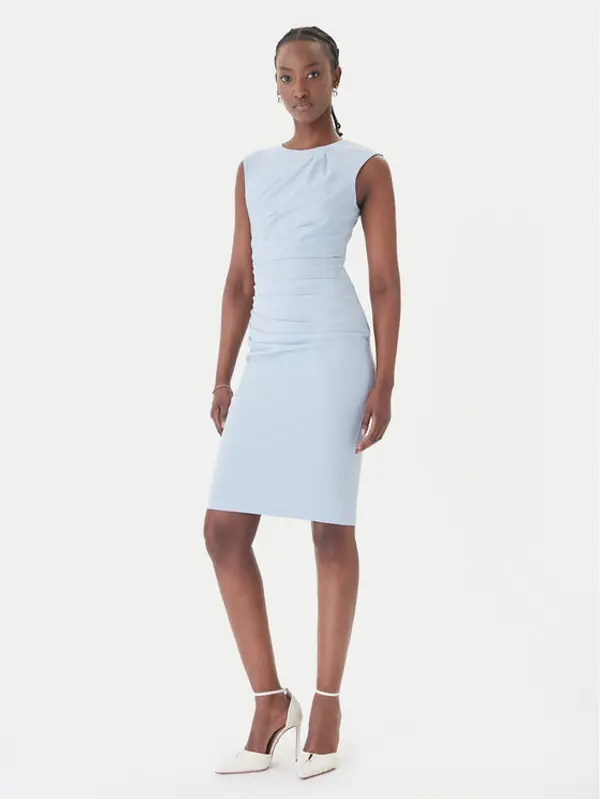 RINASCIMENTO Rinascimento Koktel haljina CFC0127683003 Svijetloplava Slim Fit