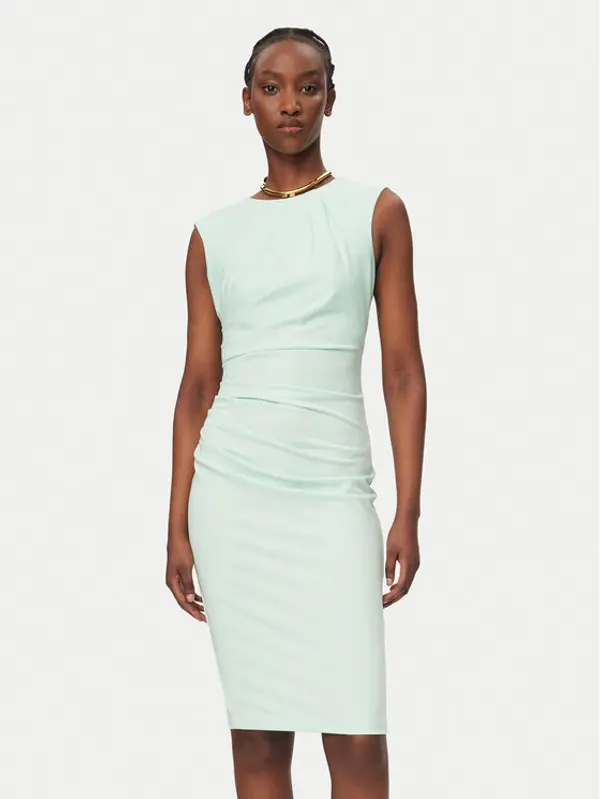 RINASCIMENTO Rinascimento Koktel haljina CFC0127683003 Zelena Slim Fit