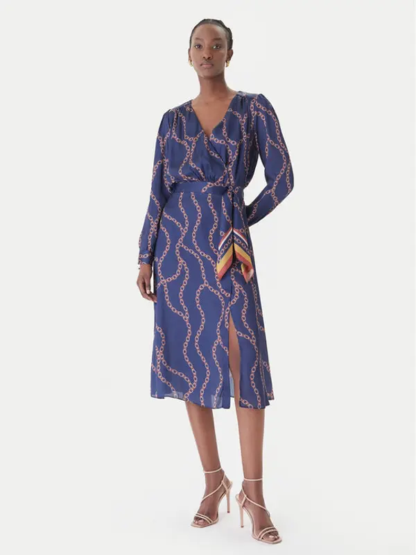 RINASCIMENTO Rinascimento Koktel haljina CFC0128008003 Tamnoplava Regular Fit