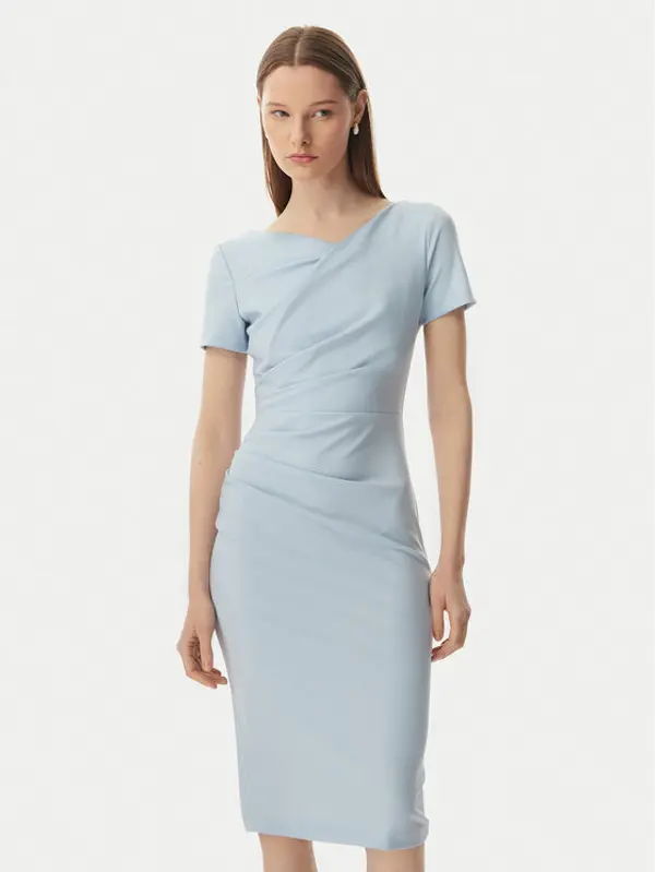 RINASCIMENTO Rinascimento Koktel haljina CFC0129420003 Plava Slim Fit