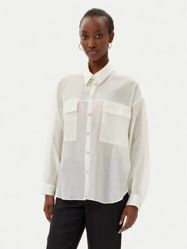 RINASCIMENTO Rinascimento Košulja CFC0123656003 Écru Relaxed Fit