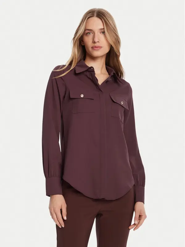 RINASCIMENTO Rinascimento Košulja CFC0125777003 Smeđa Regular Fit