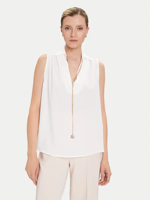 RINASCIMENTO Rinascimento Majica CFC0125726003 Bijela Regular Fit