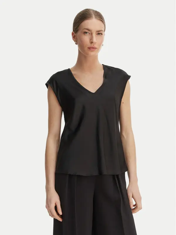 RINASCIMENTO Rinascimento Majica CFC0127631003 Crna Regular Fit