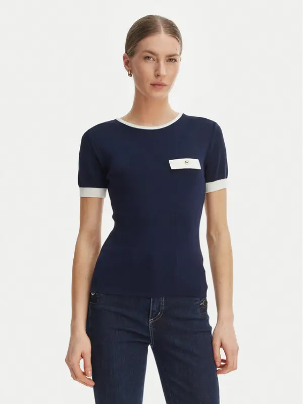 RINASCIMENTO Rinascimento Majica CFM0012253003 Tamnoplava Slim Fit