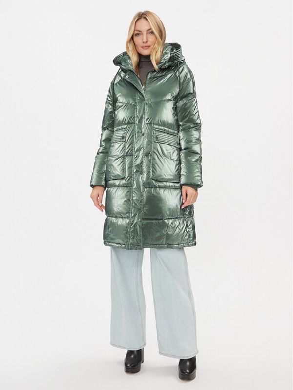 Rinascimento Rinascimento Pernata jakna CFC0113544003 Zelena Regular Fit