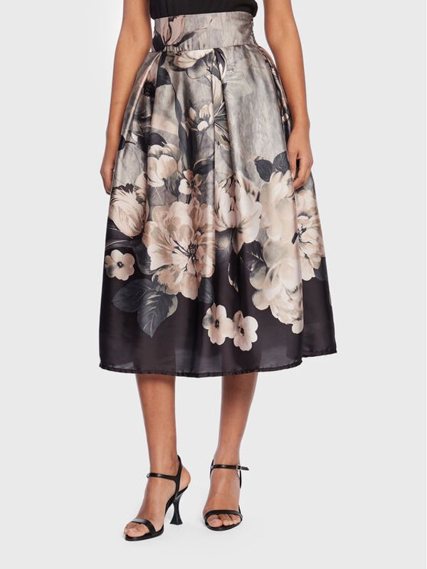 Rinascimento Rinascimento Plesirana suknja CFC0018704002 Zelena Regular Fit