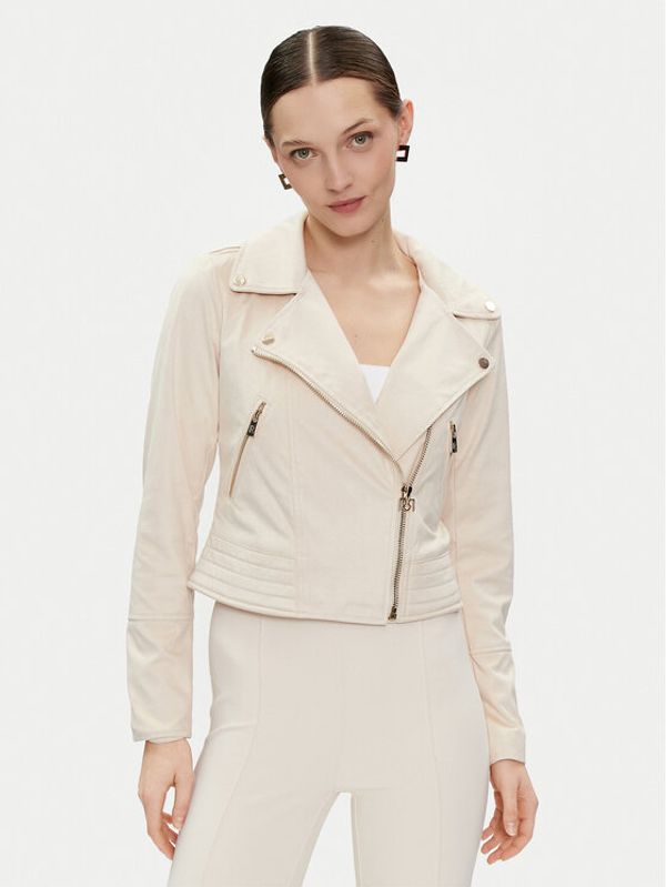 Rinascimento Rinascimento Prijelazna jakna CFC0116621003 Bež Regular Fit