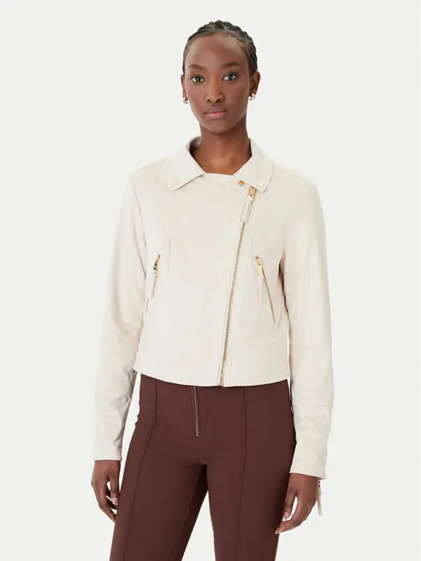 RINASCIMENTO Rinascimento Prijelazna jakna CFC0124660003 Écru Regular Fit