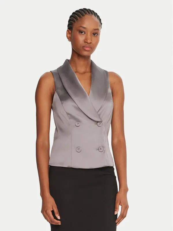 RINASCIMENTO Rinascimento Prsluk za odijelo CFC0124958003 Bež Slim Fit