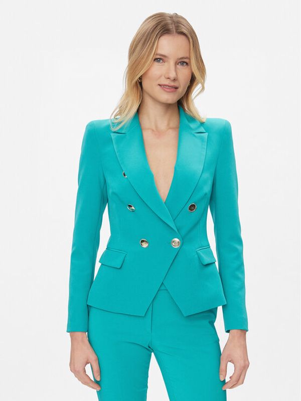 Rinascimento Rinascimento Sakoi CFC0117675003 Tirkizna Regular Fit