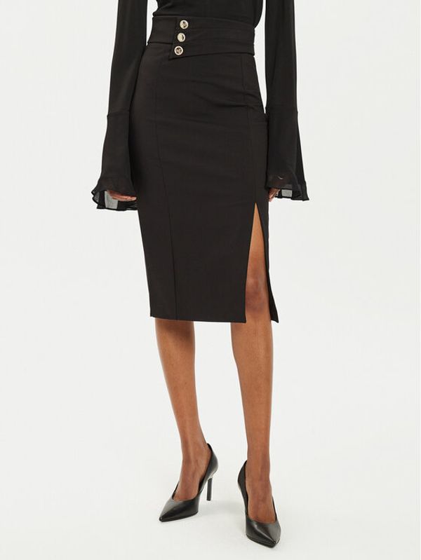 Rinascimento Rinascimento Suknja olovka CFC0119972003 Crna Slim Fit