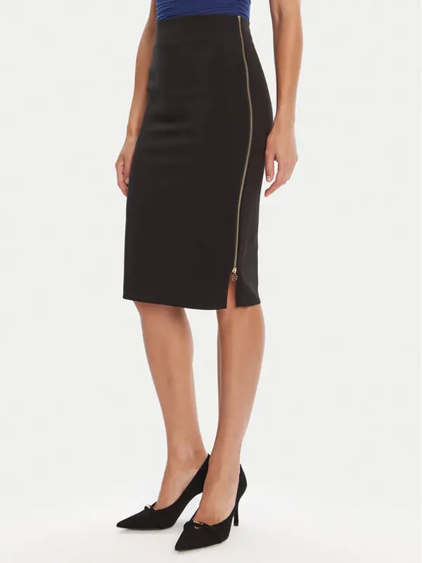 RINASCIMENTO Rinascimento Suknja olovka CFC0125230003 Crna Slim Fit