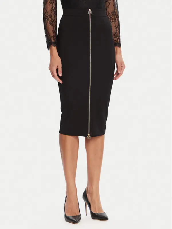 RINASCIMENTO Rinascimento Suknja olovka CFC0126163003 Crna Slim Fit