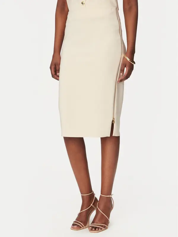 RINASCIMENTO Rinascimento Suknja olovka CFC0127985003 Bež Slim Fit