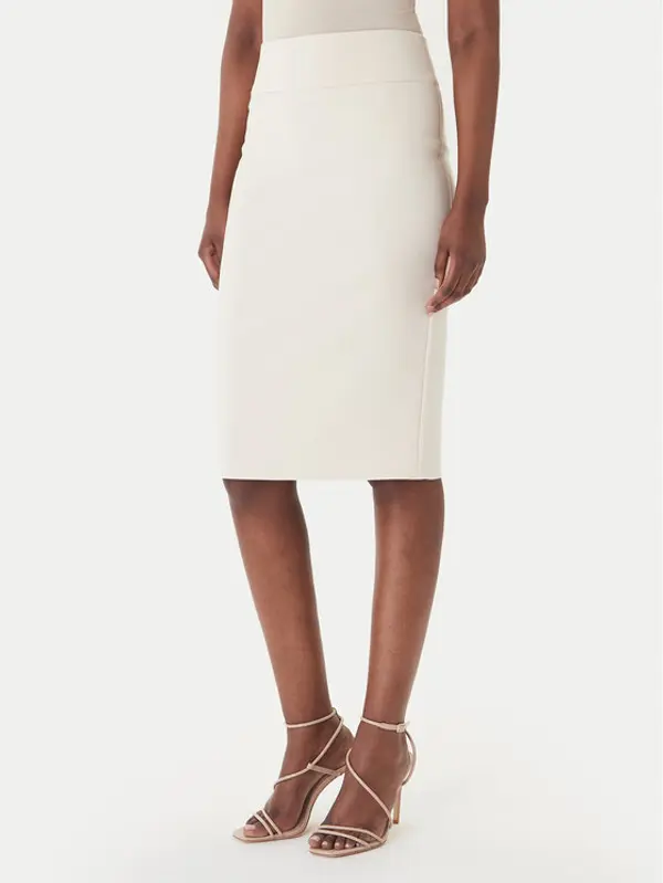 RINASCIMENTO Rinascimento Suknja olovka CFC0128651003 Bež Slim Fit