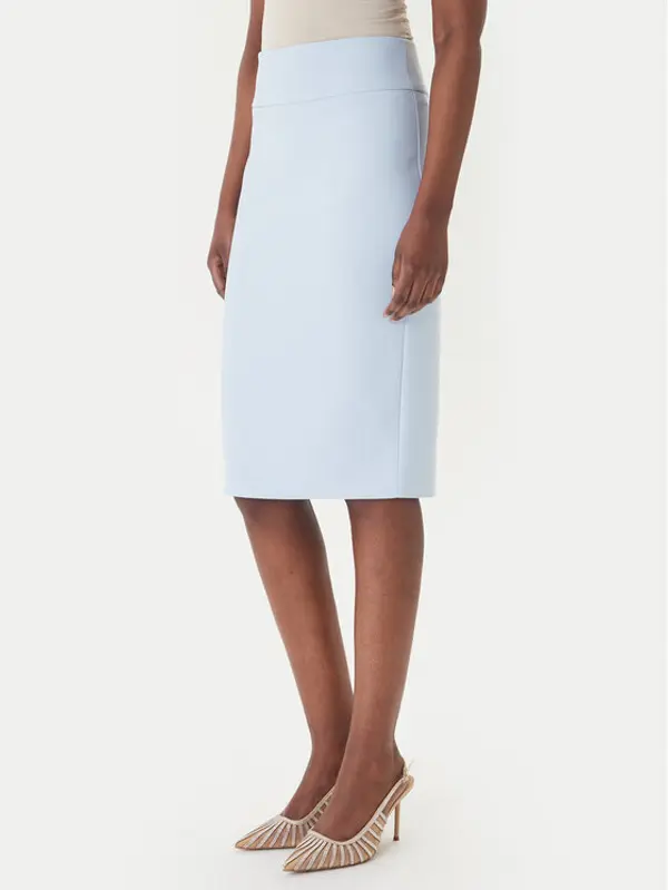 RINASCIMENTO Rinascimento Suknja olovka CFC0128651003 Svijetloplava Slim Fit