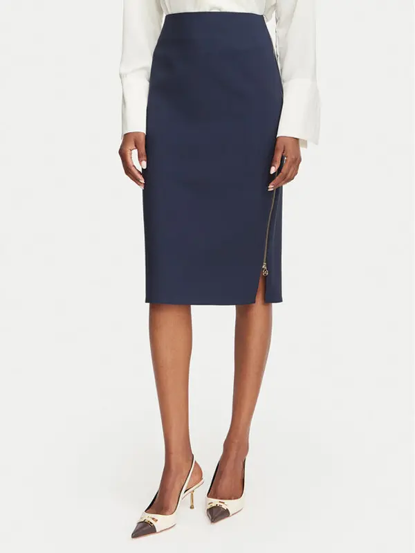RINASCIMENTO Rinascimento Suknja olovka CFC0128651003 Tamnoplava Slim Fit