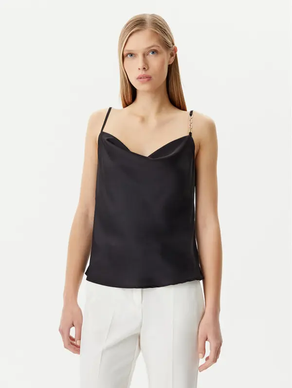 RINASCIMENTO Rinascimento Top CFC0019818002 Crna Regular Fit