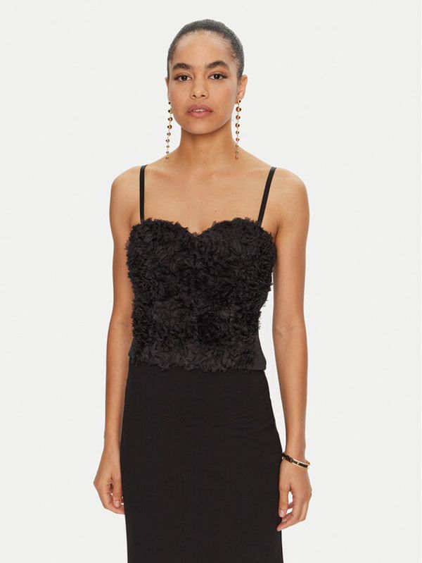 Rinascimento Rinascimento Top CFC0121147003 Crna Slim Fit