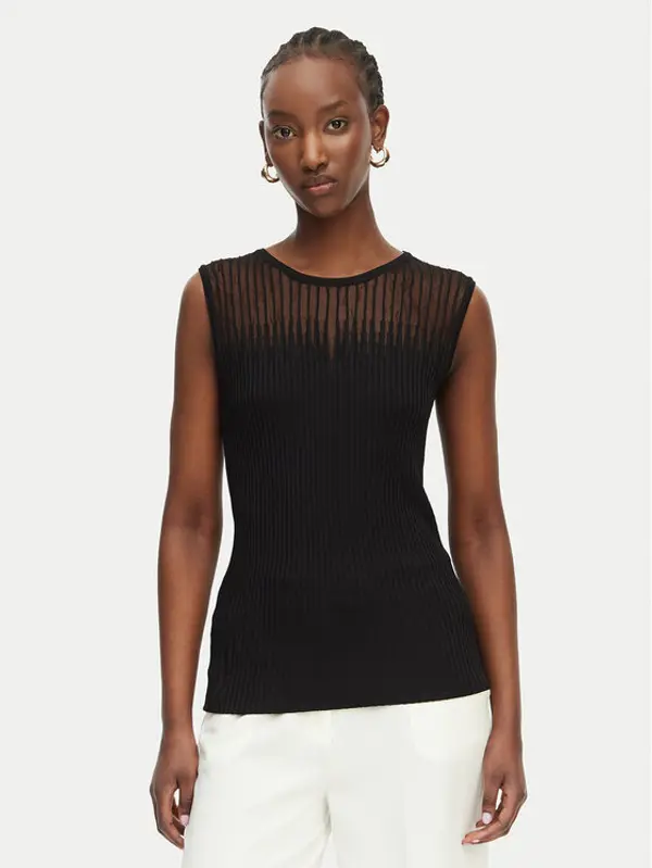 RINASCIMENTO Rinascimento Top CFM0012239003 Crna Slim Fit