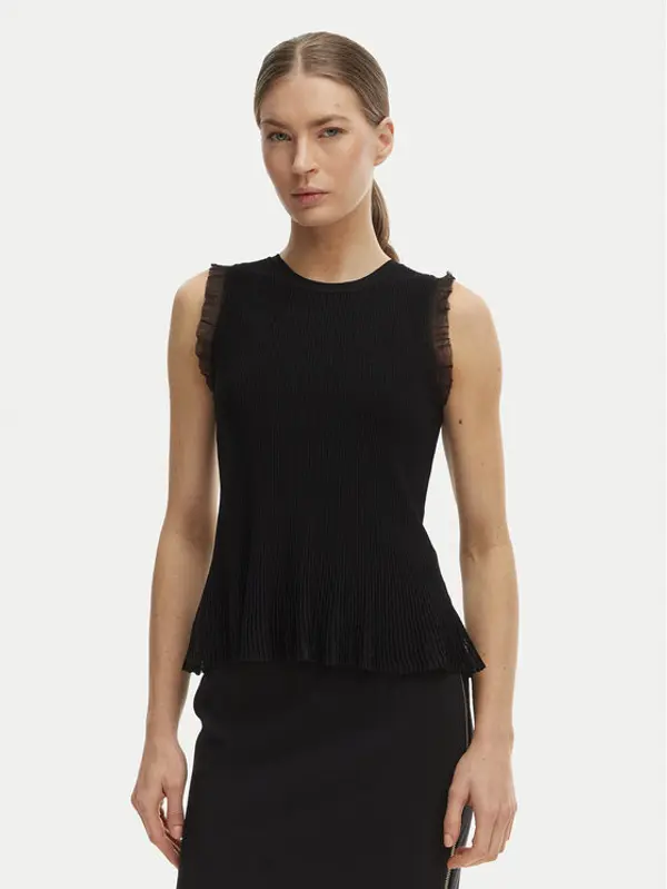 RINASCIMENTO Rinascimento Top CFM0012241003 Crna Slim Fit