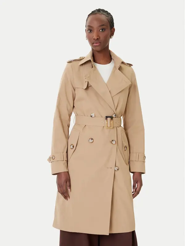 RINASCIMENTO Rinascimento Trench CFC0124671003 Bež Regular Fit