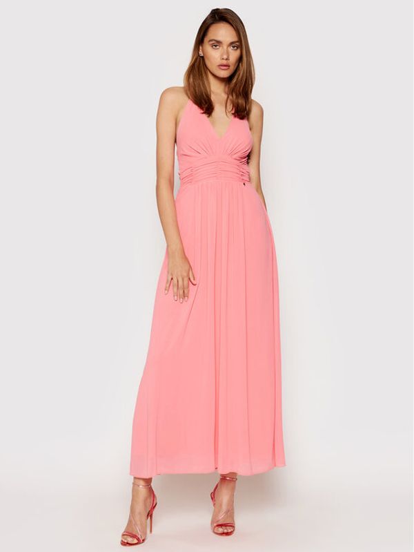 Rinascimento Rinascimento Večernja haljina CFC0103373003 Ružičasta Regular Fit