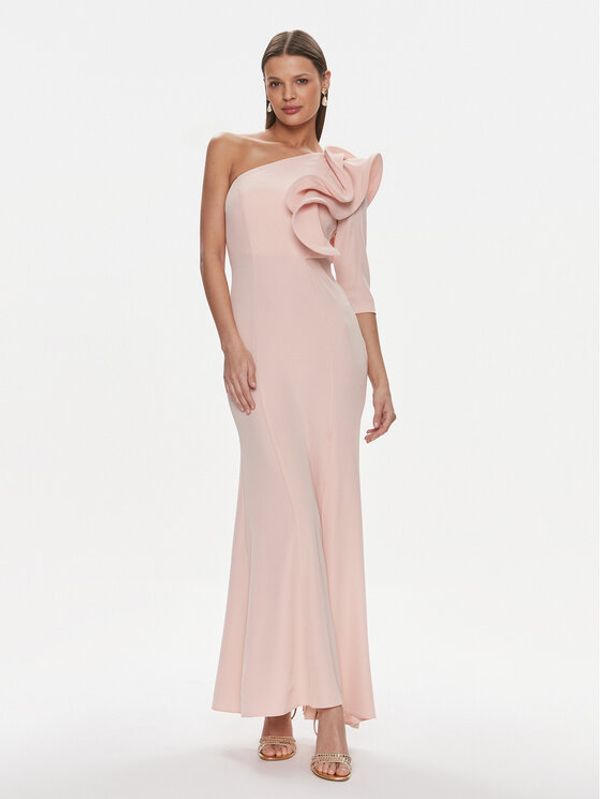 Rinascimento Rinascimento Večernja haljina CFC0117459003 Ružičasta Regular Fit