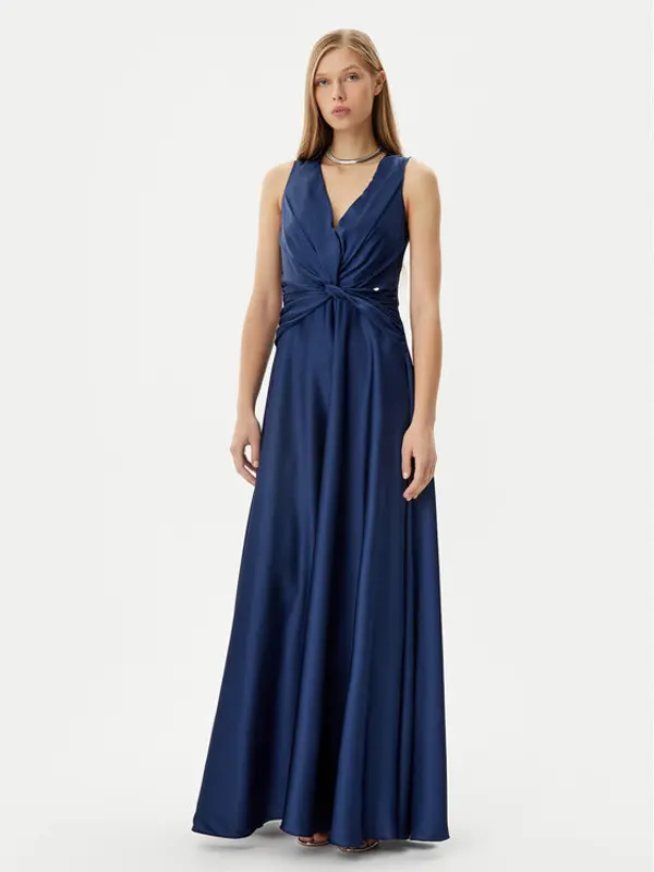 RINASCIMENTO Rinascimento Večernja haljina CFC0122455003 Tamnoplava Regular Fit