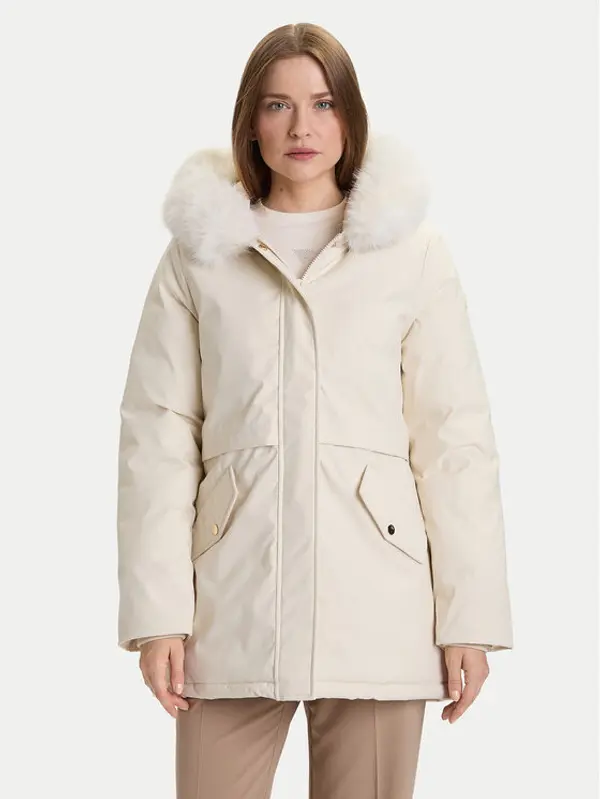 RINASCIMENTO Rinascimento Zimska jakna CFC0122158003 Écru Regular Fit