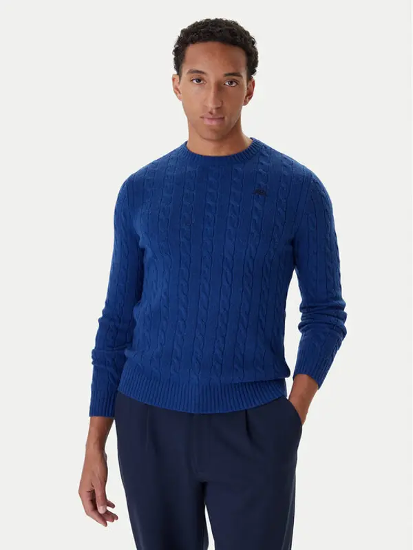 Robe di Kappa Robe di Kappa Džemper 63111DW Plava Regular Fit