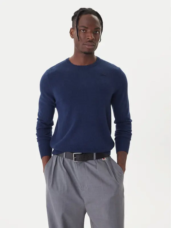 Robe di Kappa Robe di Kappa Džemper Lamb Bimberke 670477X Tamnoplava Regular Fit