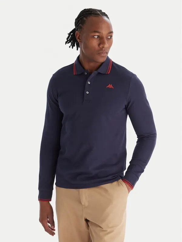 Robe di Kappa Robe di Kappa Polo Gord 6006570 Tamnoplava Slim Fit
